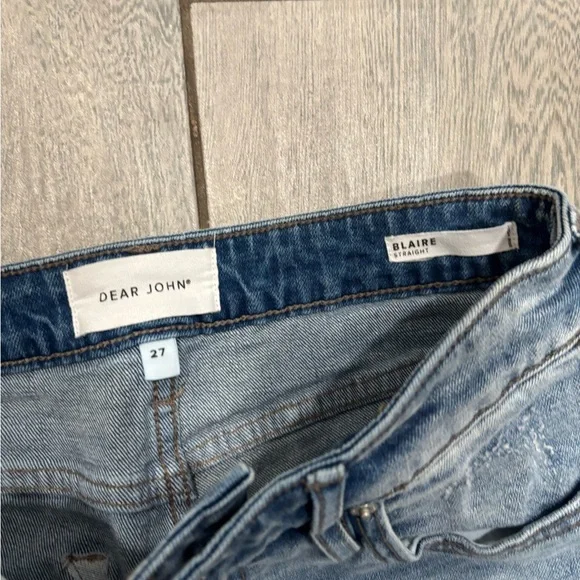 Dear John BLAIRE STRAIGHT LEG JEAN Size 27 - Picture 7 of 10